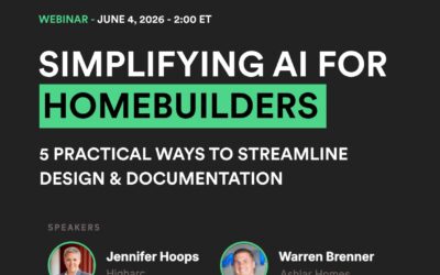 Ashlar Homes Featured in HousingWire Webinar on AI for Homebuilders